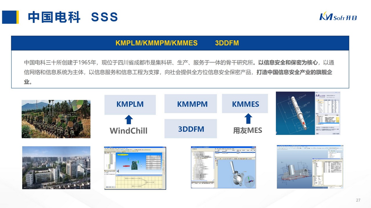 中國電科  SSS KMPLM/KMMPM/KMMES 3DDFM